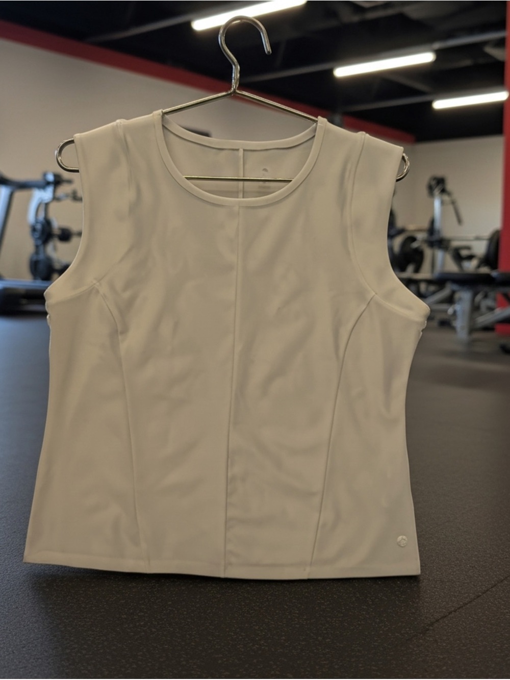 Apana Sleeveless Tank Top in Light Cream, M